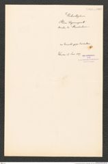 k.k. naturhistorisches Hofmuseum, Intendanzakten 1885-1896 (Hauer), Aktenzahl Z.435.a/1889, Seite 2